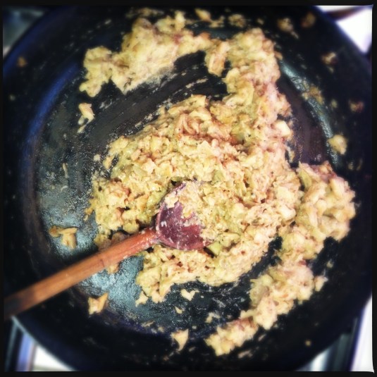Matsutake mushroom duxelles for course #5