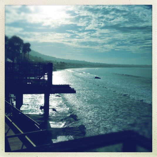 Morning at the Steve McQueen beach house