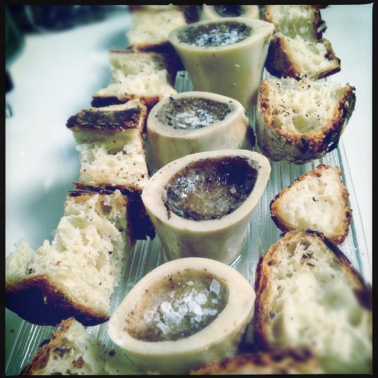 Marrow with house bread