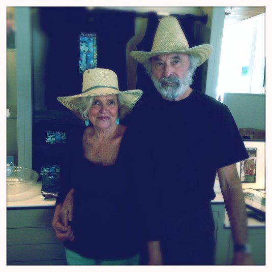 Wine Guerrillas Andrea (my mom) and Bruce