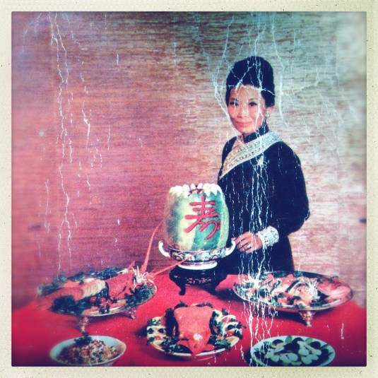 Madame Wu dishing it up!