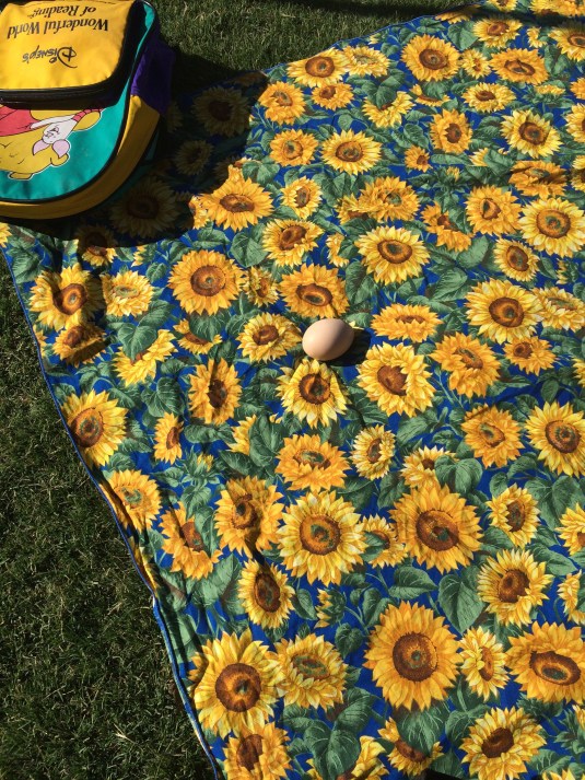 Kinley's egg at soccer practice