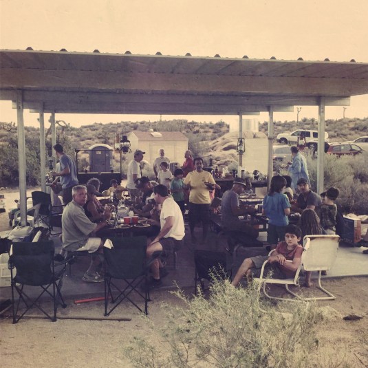 ...And the hungry dig in