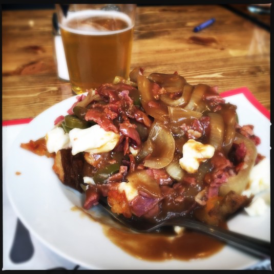 Custom poutine at Poutineville