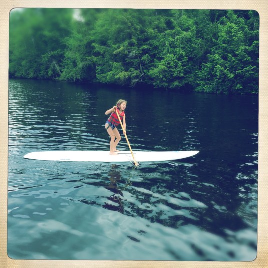 Willa takes the lake