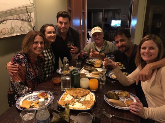 Cheers from ours to yours!