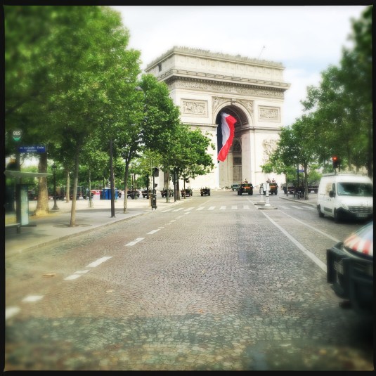 Arc de Triomphe, Bastille Day