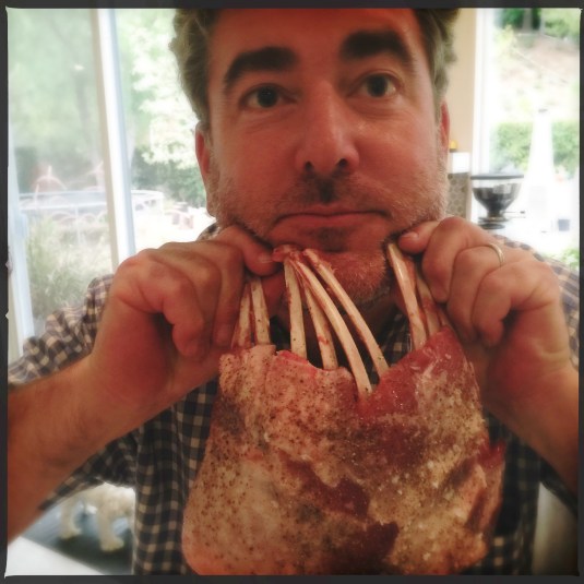 Don Schneider and his boar beard